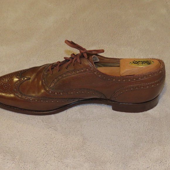 Edward Green for Paul Stuart Inverness Brown Brogues Wingtips 12B main image 7